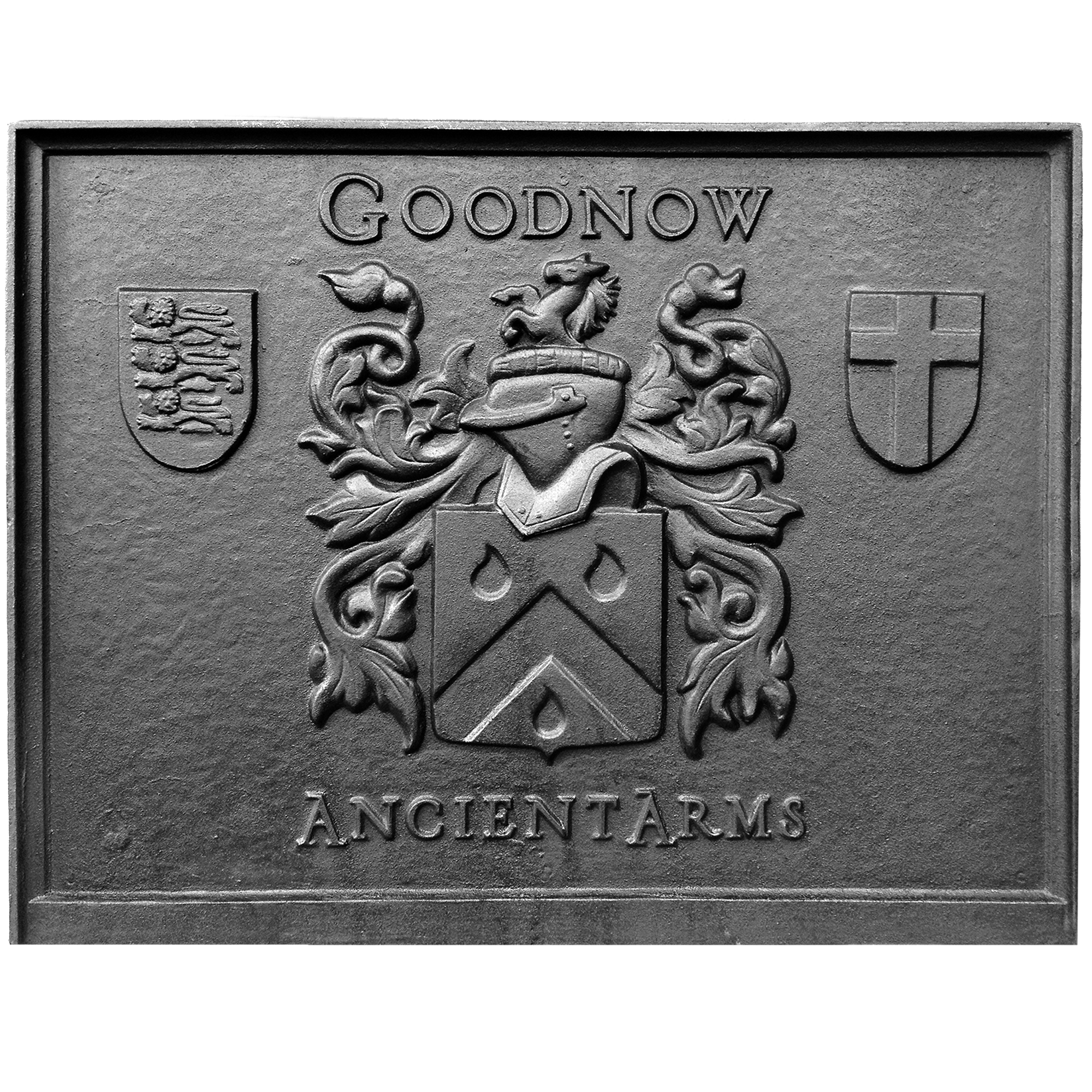 Goodnow Coat of Arms Fireback