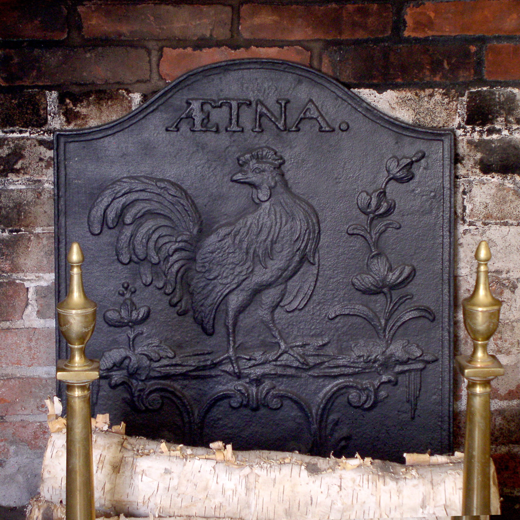 Aetna Rooster Fireback