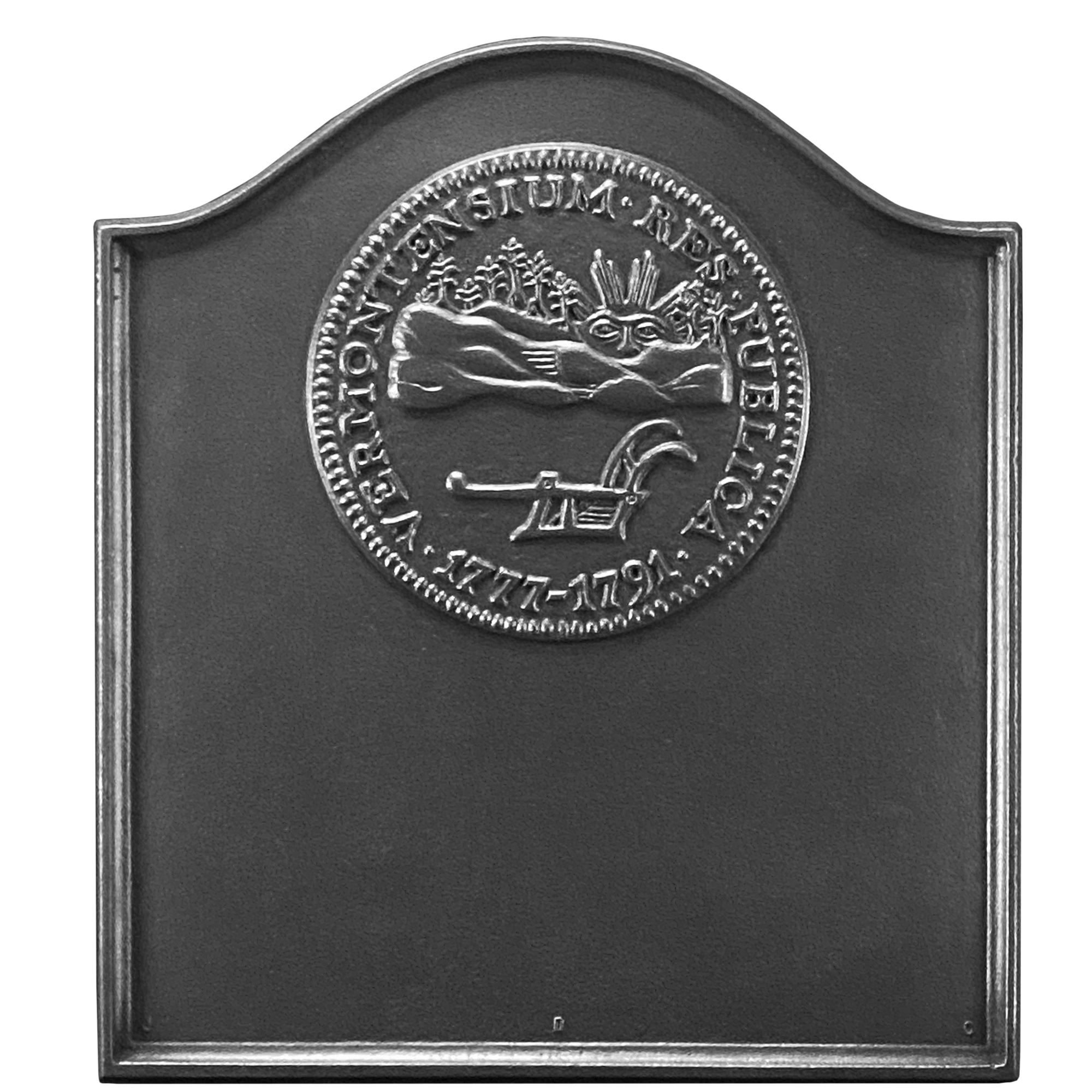 Vermont Coin Plain Panel Fireback