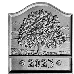 Dated Great Oak Fireback